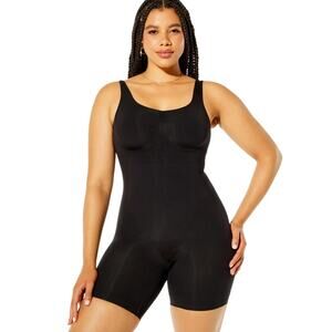 Fabletics Nearly Naked Shaping Mid Thigh Bodysuit